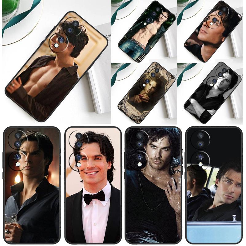 Damon Salvatore Vampire Diaries Case For Honor 200 Pro 50 70 90 X9a X8a X8 X9 X8b X9c X9b Honor Magic 7 Lite 5 6 Pro Cover