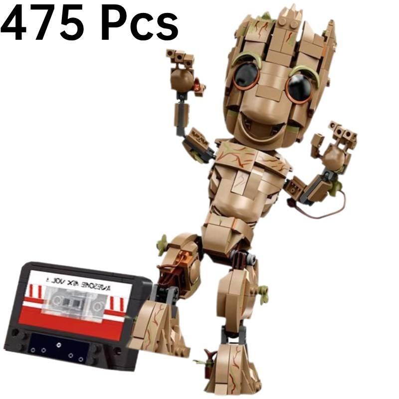 Groot Small Tree Man Building Blocks Creative Educational Toy For Boys