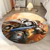 Warhammer 40K Printed Round Rug Carpet Chair Rug Area Rug Entryway Doormats,for Office Chair Living Room Bedroom Kitchen Room.