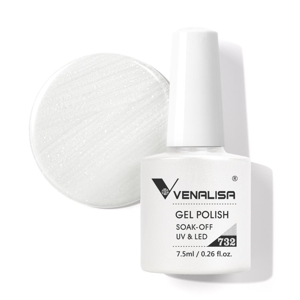 Venalisa 7.5Ml Nail Gel Polish Glitter Color Gel Soak Off UV LED  60 Colors Optional