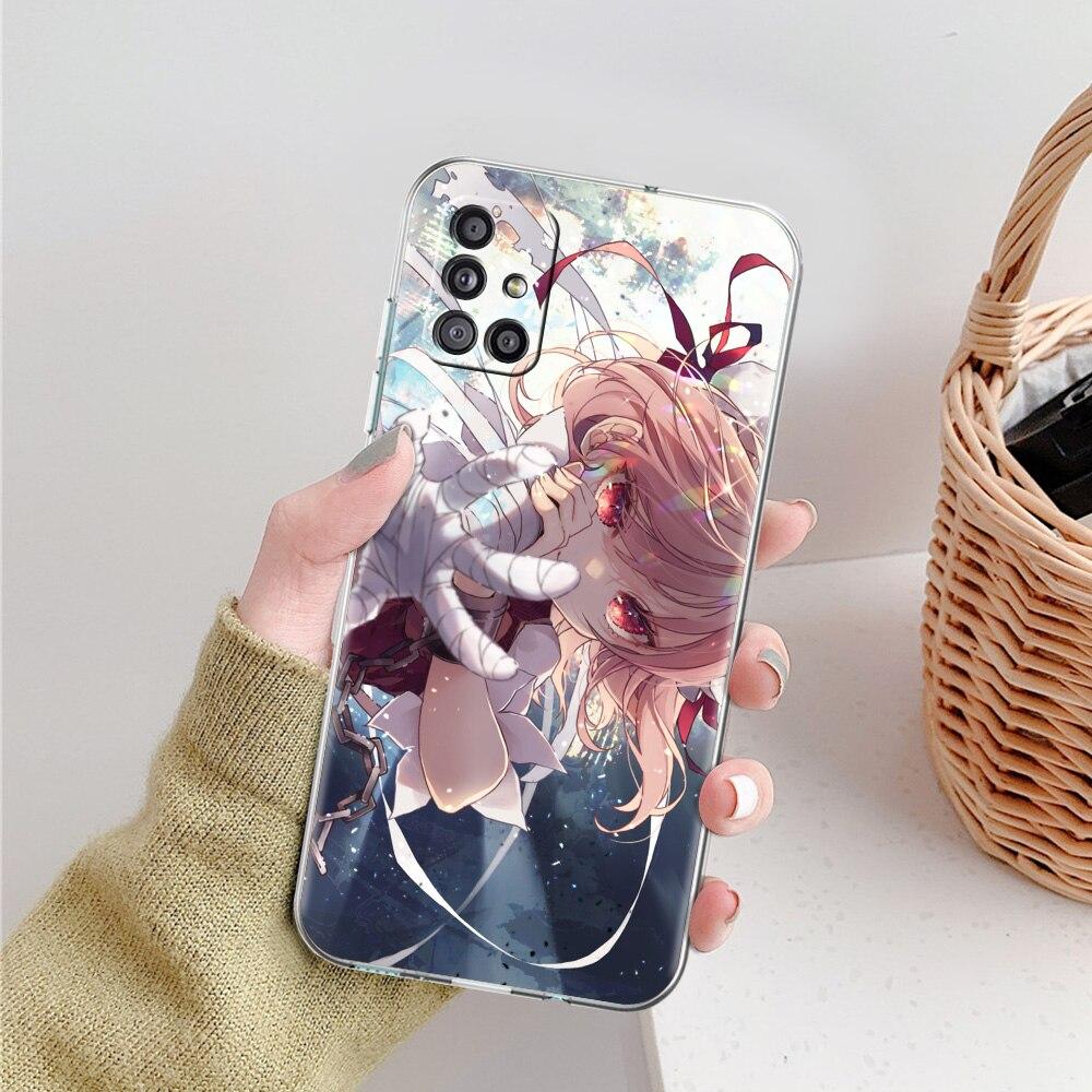 Anime TouHou Project Girl Phone Case For Samsung Galaxy A51 A71 A21S A12 A11 A31 A41 A52 A32 5G A72 A01 A50 A70 Soft Clear Cover