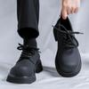 Men's Elevated Thick High Quality Dress Shoes Gentleman Office Formal Shoes for Male Wedding Party Casual  Comfortable