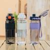 750ml Water Bottle Cup Large Capacity Fitness Kettle Portable Travel Bottle  Summer Sports Fitness