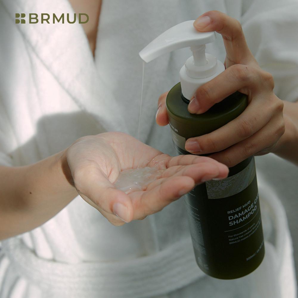 BRMUD Relief Mud Damage Care Shampoo 500ml