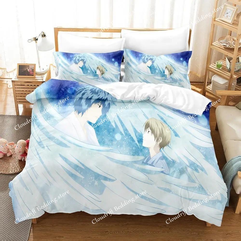 Anime Natsume's Book Of Friends Bedding Set Boys Girls Twin Queen King Size Duvet Cover Pillowcase Bed Boys Adult Home Textile