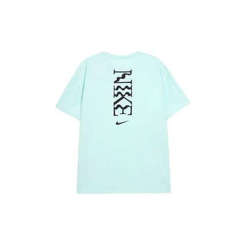 Nike Solid Color Logo Print Sports Dopamine Breathable Short Sleeve T-Shirt Men