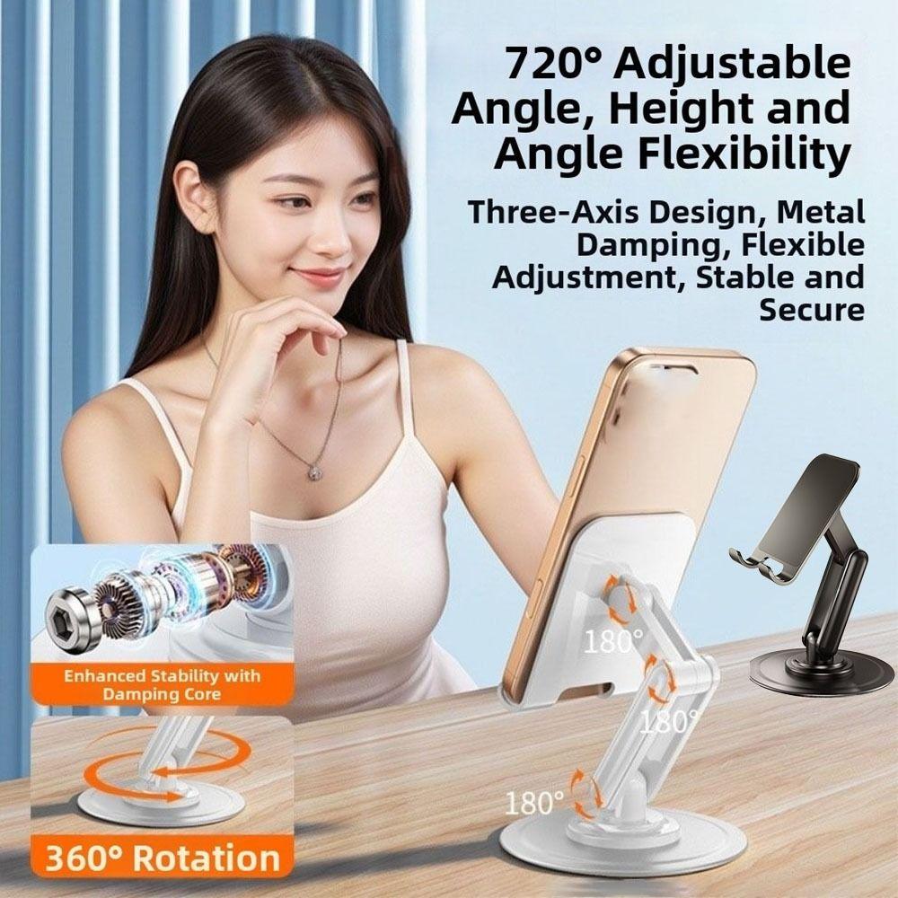 Rotating Mobile Phone Holder 360 Degree Adjustable Tablet Holder  Mobile Device Support