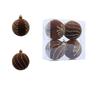 6cm Christmas Balls Set Flocking Xmas Tree Pendants Christmas Spheres Pendant  Party Favors