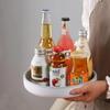 Multi-function 360 Rotating Seasoning Storage Rack Shelf Rotating Spice Rack Non-slip Waterproof Kitchen Organizer Accessories