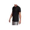 Adidas Camo Essential Logo Sports Short-Sleeve Tee Men Tops Black FM3352