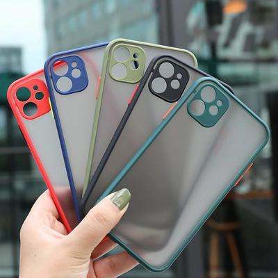 Luxus Matte Transluzente Harte Handyhülle Für iPhone 14 13 12 11 Pro Max X XR XS Max 8 7 6S 6 Plus Silikon TPU Rückseite Hülle