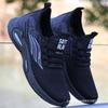 Men's shoes are breathable and lightweight in summer, men's soft-soled fly-woven mesh shoes, lazy shoes, one pedal, driving shoes