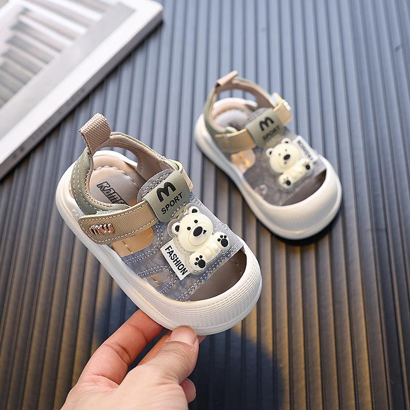 

Лето 2025 Новые детские сандалии, Обувь для ходьбы, Детская обувь против ударов и Пляжная обувь для мальчиков 19