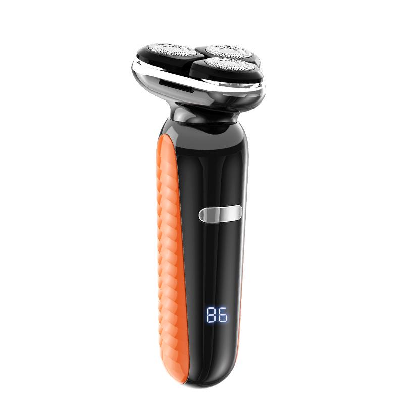 New Electric Shaver for Men: Digital Display, Quick Charge, 3-Blade, 4-in-1 Floating Multi-functional Razor