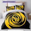 BSC Young Pattern Bedding,Quilt Set Quilt Cover Pillowcase Home Birthday Gift(1 * Duvet Cover + 2 * Pillowcase, Without Core)