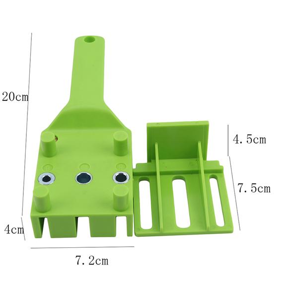 Self-centering Woodworking Dowel Jig Hole Doweling Handheld 1pc Doweling ABS Plastic