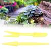 20Sets Small Seed Planter Strong Practicality Small Portable Comfortable to Use Seedling Remover for Vegetable Planting