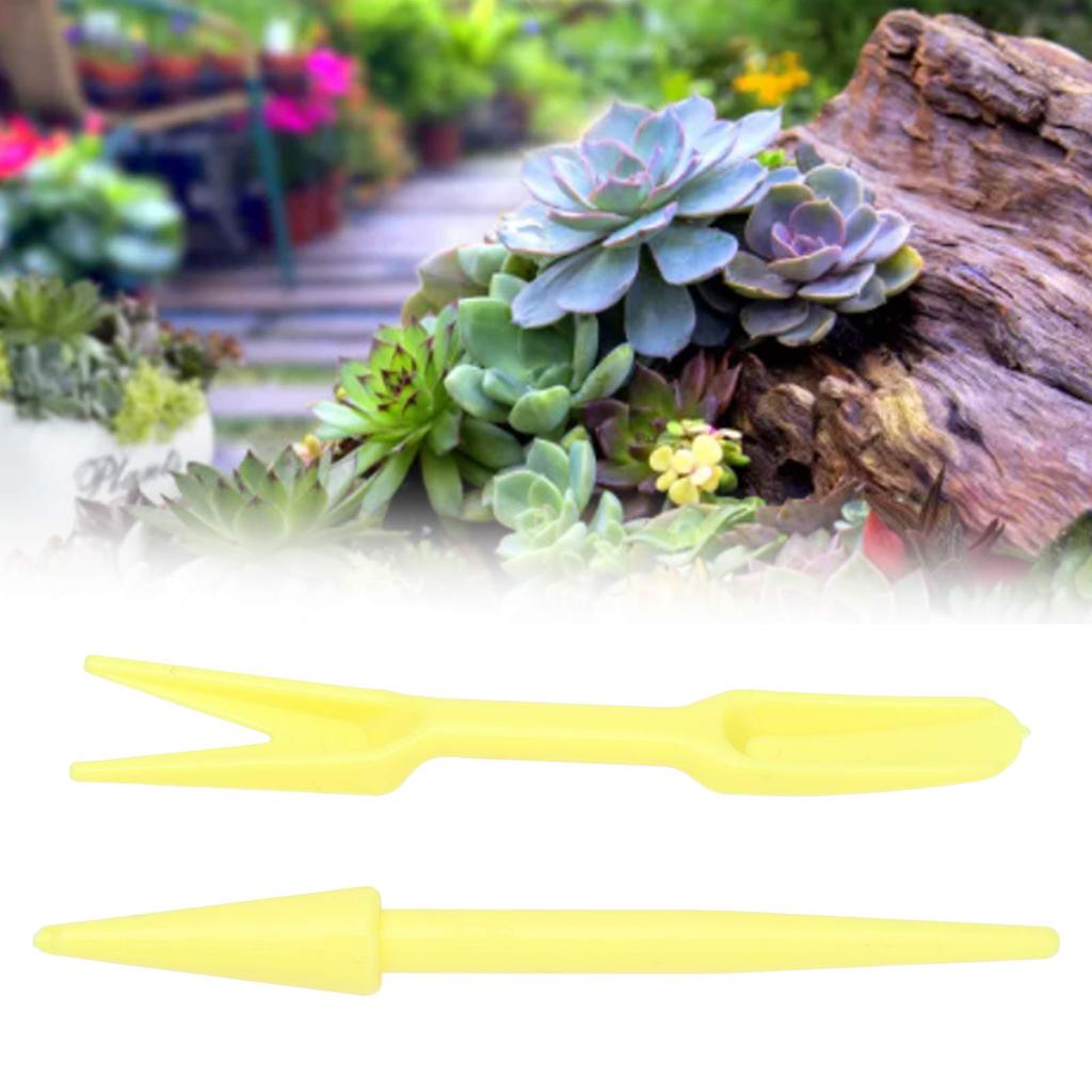 20Sets Small Seed Planter Strong Practicality Small Portable Comfortable to Use Seedling Remover for Vegetable Planting
