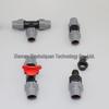 20mm PE Pipe Valve Lock Straight Connector for Drip Irrigation - Ring Type for Agriculture and Greenhouses