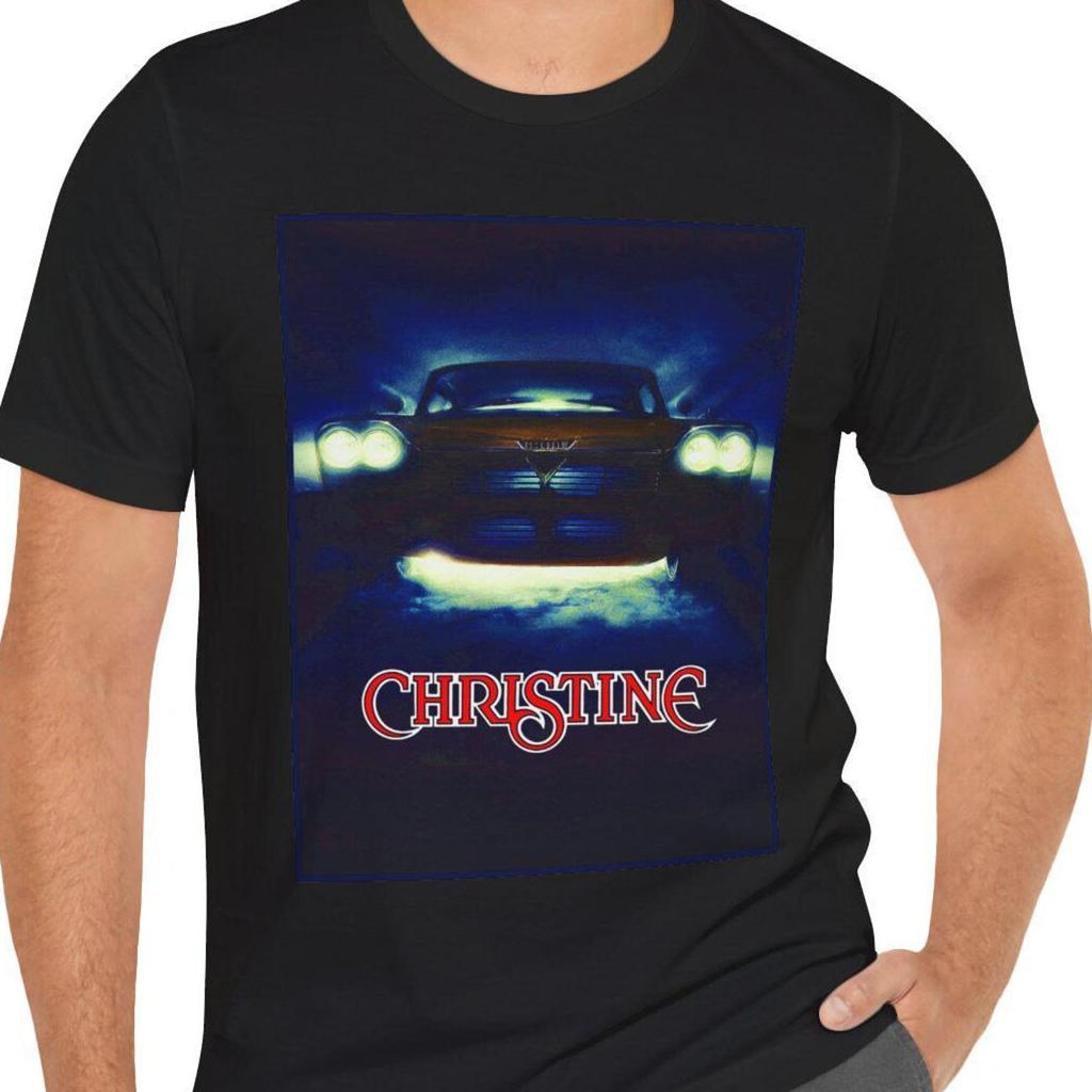 Christine T-Shirt Black Short Sleeve Movie Tee