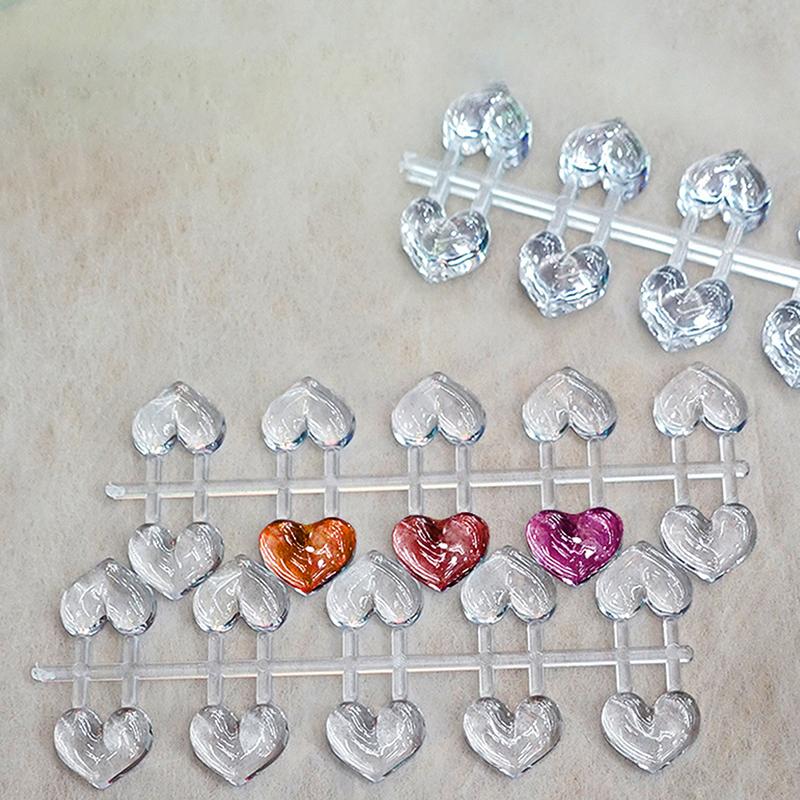 100Pcs/10 Strips False Nail Tips Color Card Showing Shelf Nail Display Stand For Gel Nail Polish Varnish Practice Manicure Tool Nail Swatch onesize