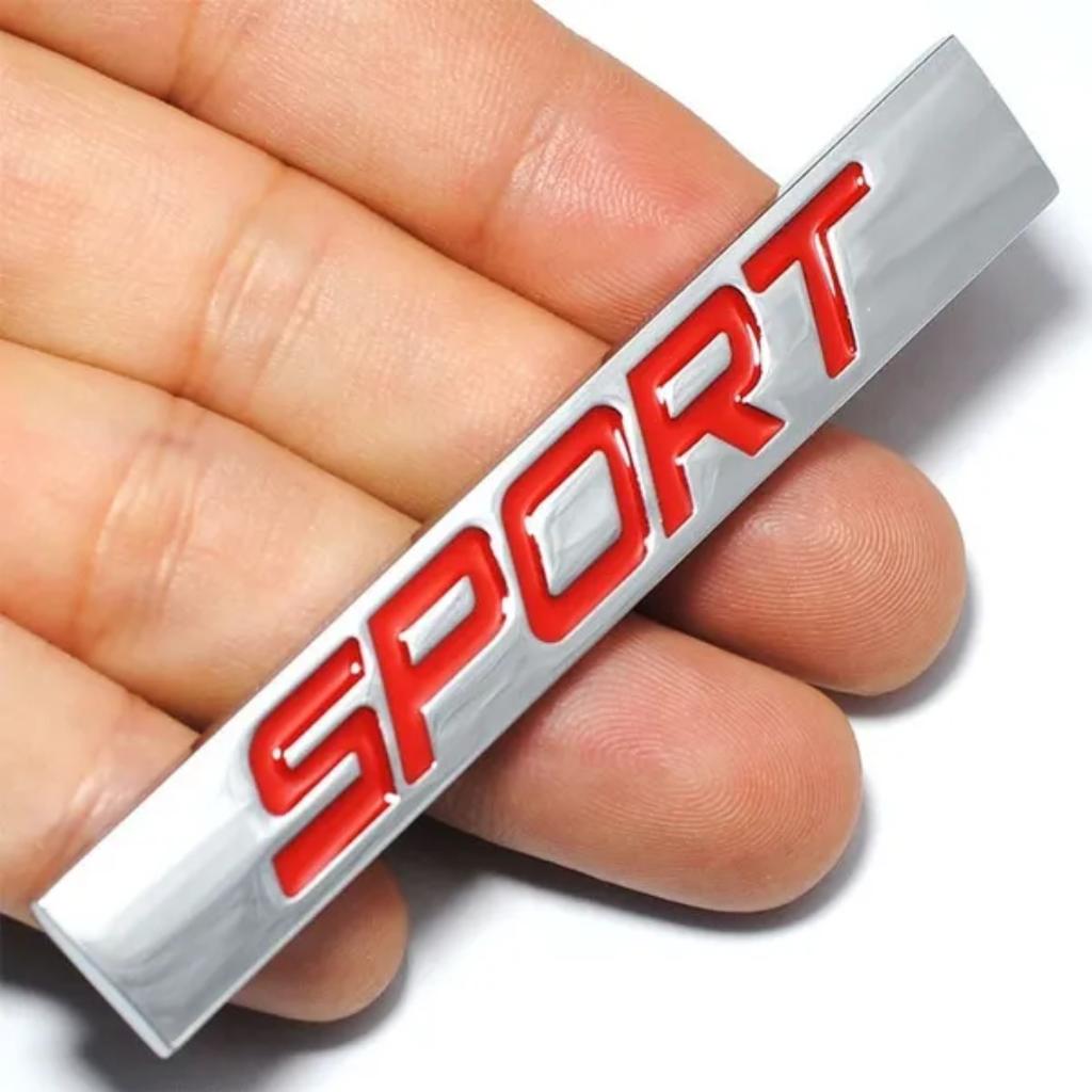 Kovové auto dekorace Letter Sport 3D Truck Car Emblem nálepka