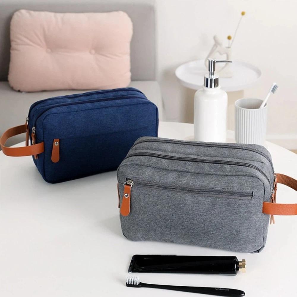 Cosmetic Storage Men Wash Bag Oxford Cloth Makeup Bag Simple Fashion Travel Storage Bag  Toiletries