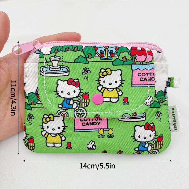 Hello Kitty Pencil Case Large Capacity Plush Pen Holder Hello Kitty Storage Bag Makeup Bag Cosmetics Pouch Desk Organizer Bag
