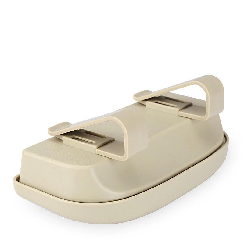 Glasses Holder Clip Car Sun Visor Glasses Case Auto Interior Accessories Glasses Storage Box Holder Sun  Visor Automobiles
