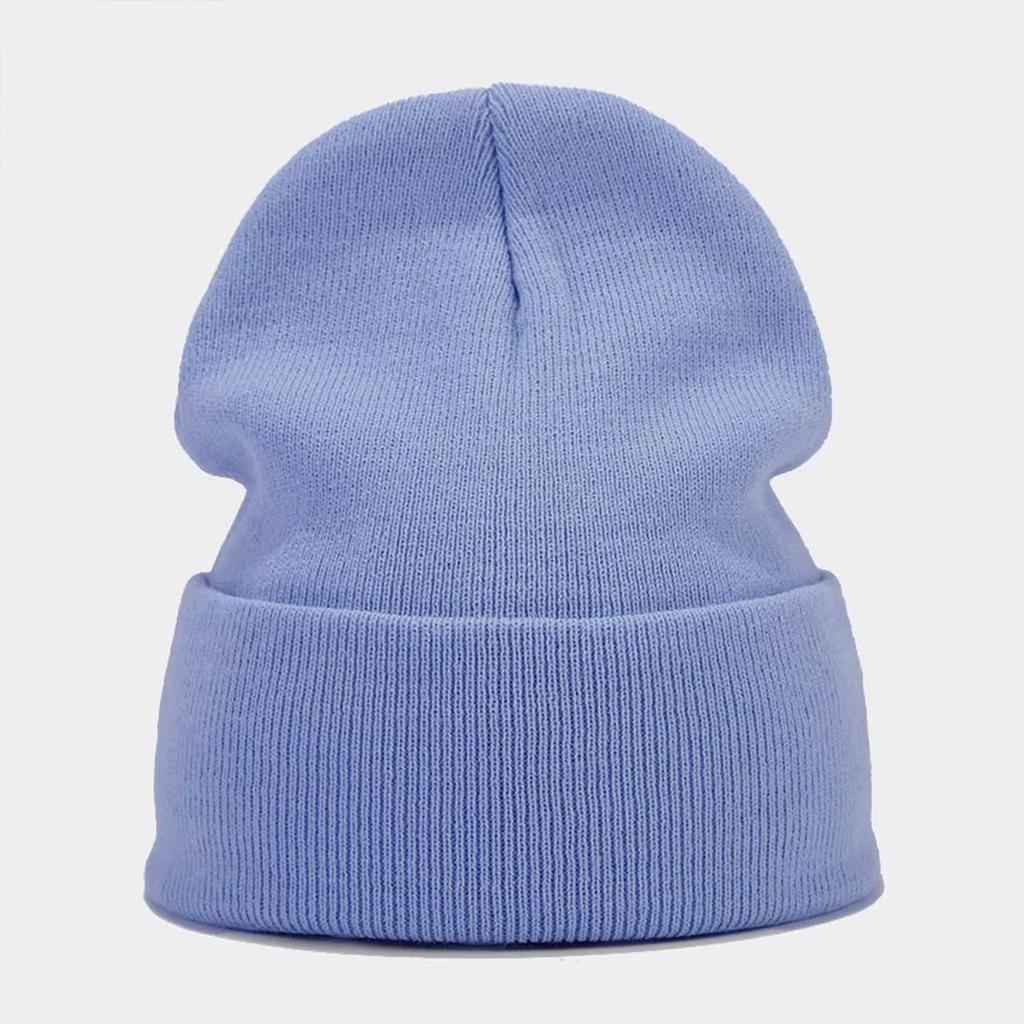 Solid Knitted Hat Winter Autumn Keep Warm Outdoor Women Men Wool Beanies Ear Gorras Ski Caps Cycling Hip Hop Skateboard Hat