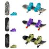 Hot Wheels Skate Basic Series Assorted Vehicle 16 Finger Skates with Box Ages Toys, Shoes, Set, 5+, Multi-Purpose, 987C-HGT46
