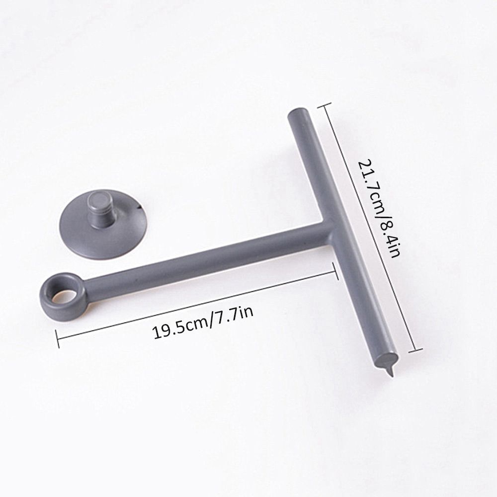 With Holder Mirror Bathroom Car Glass Wiper Scraper Shower Squeegee Silicone Scraper Window Brush