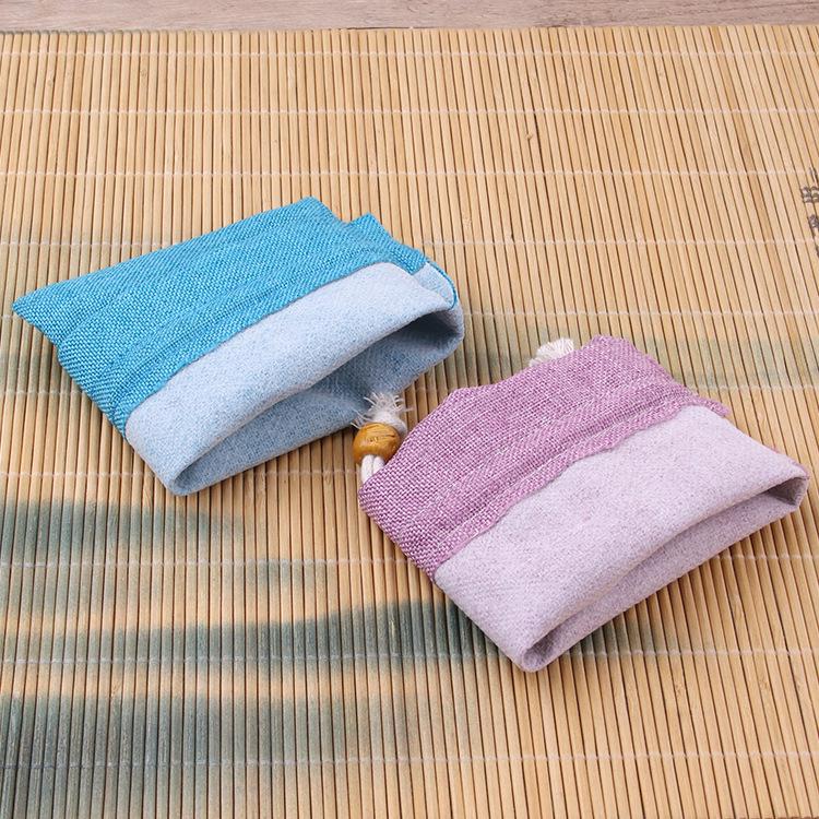 Custom Cotton Linen Drawstring Pouch: Small Cup, Jewelry, Storage, Brocade, Cultural Relic, or Bead Tray Bag