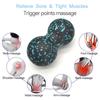 Massage Ball Double Lacrosse Ball Mobility  Peanut Ball for Self-Myofascial Release Deep Tissue Massage Tool