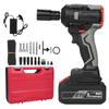 21V Cordless Impact Wrench Max Torque 350N.m, Brushless Impact Driver 12 Inch, Household Electric