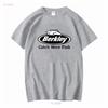 T-shirt Limited Berkley Fishing Logo S M L XL 2XL 3XL 4XL 5XL manica lunga o corta vintage lavata casual comoda