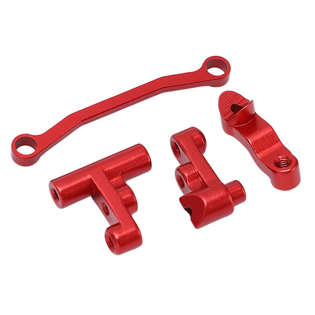 RC Steering Assembly Aluminum Alloy Replacement Exquisite Upgrade Parts for LaTrax Teton 1Celsius18 RC Car