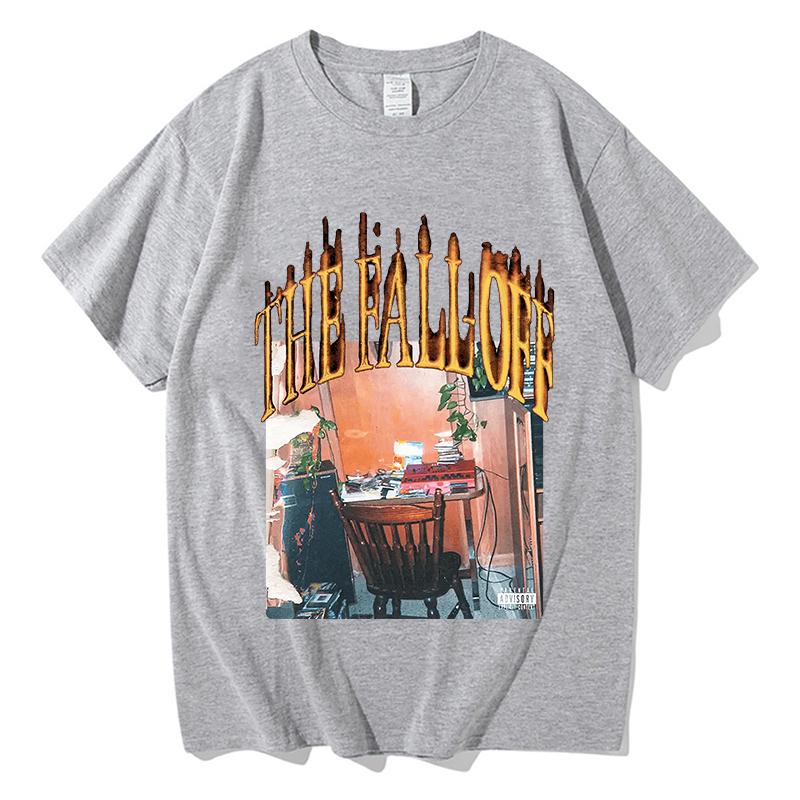 J Cole THE FALL OFF TShirt Graphic Clothing Hip Hop Rap Cotton ONeck Short Sleeve Music Merch Classic Tops Tees Streetwear