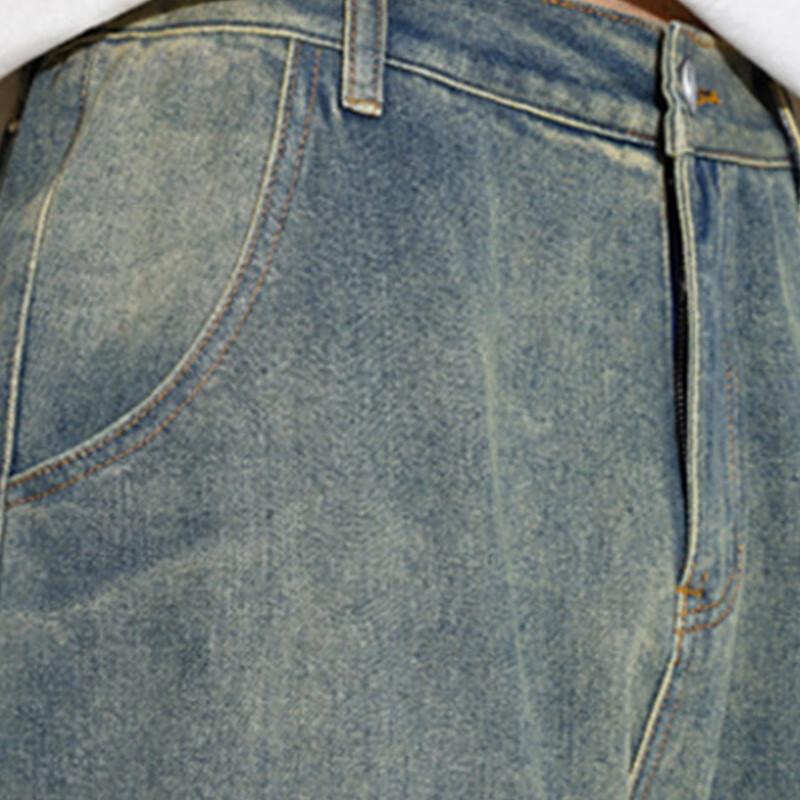 NASA MARVEL Men's Loose Straight Leg Casual Pants