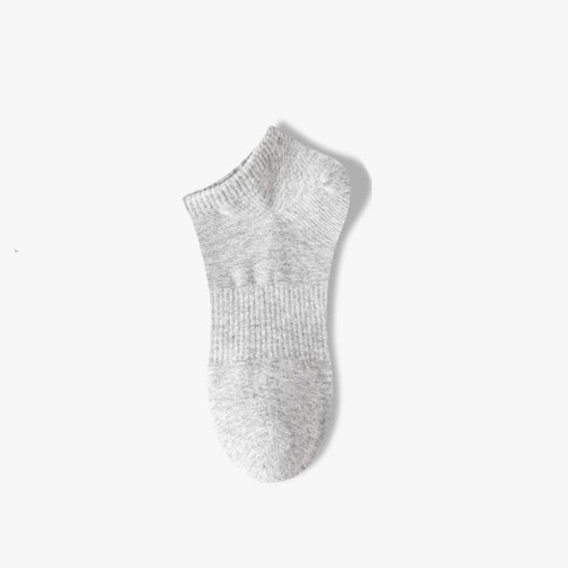 Cotton Socks for Men, Short Sleeves, Suitable for Spring and Summer, Antibacterial, Deodorizing, Sweat-absorbing, Breathable, Comfortable and