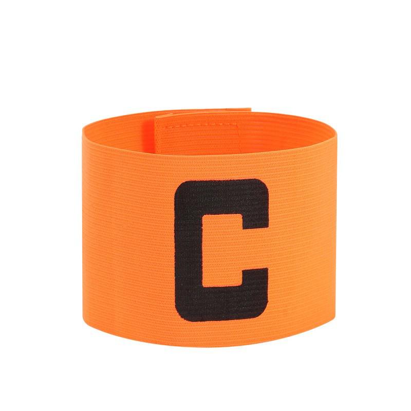 Universelles C-förmiges elastisches Kapitän-Armband für Fußball & Basketball - Anti-Drop-Klettverschluss, Passend für Erwachsene & Kinder