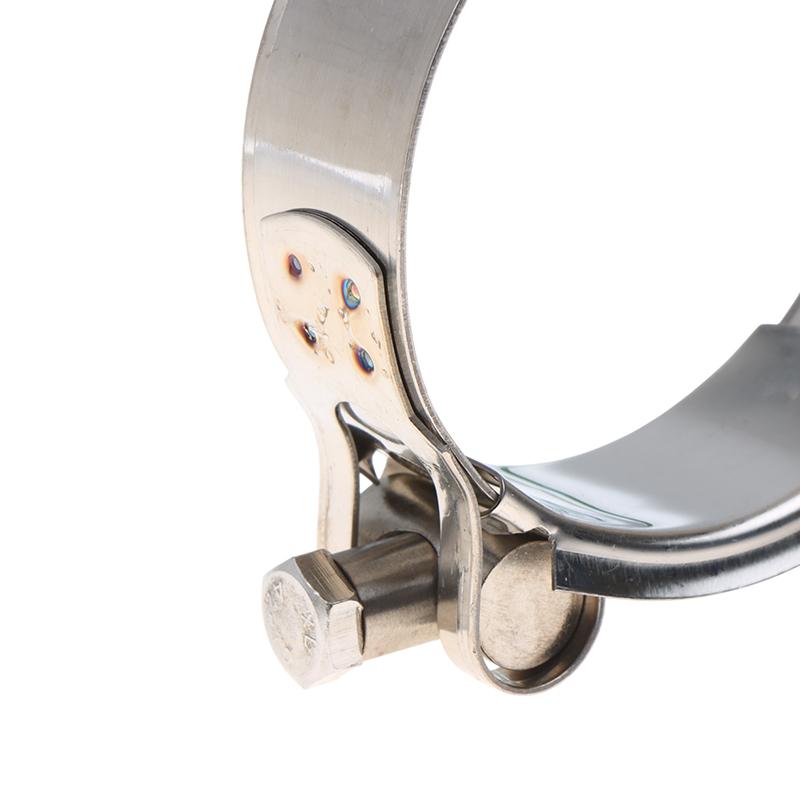 1Pc 304 Stainless Steel Powerful Hose Pipe Tube Clamps Exhaust Air Water Pipes Sealing Powerful Strength Repair Welding Tool