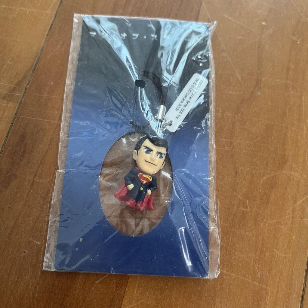 [USED] Superman Figure Strap Man of Steel Not for Sale