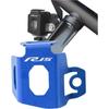Motorcycle Accessories Rear Brake Fluid Reservoir Protective Cover Compatible with YZFR15 R15 V3 2009-2024(Blue)