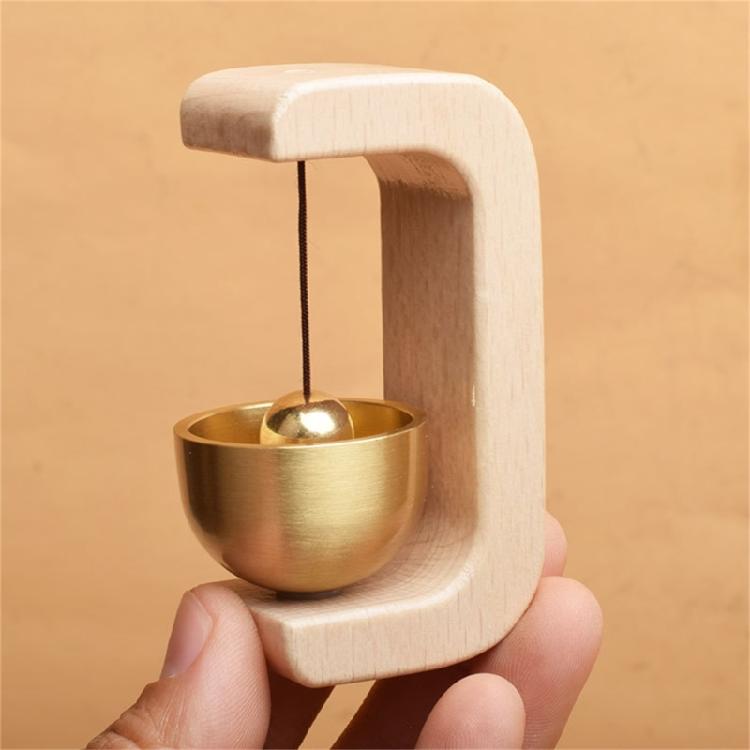 Wood Doorbell with Pleasant Ringing for Home Decors Fengshui Bells for Home
