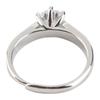 Moissanite Ring 1 Carat Exquisite Details Elegant Moissanite Engagement Ring for Party Date Birthdays