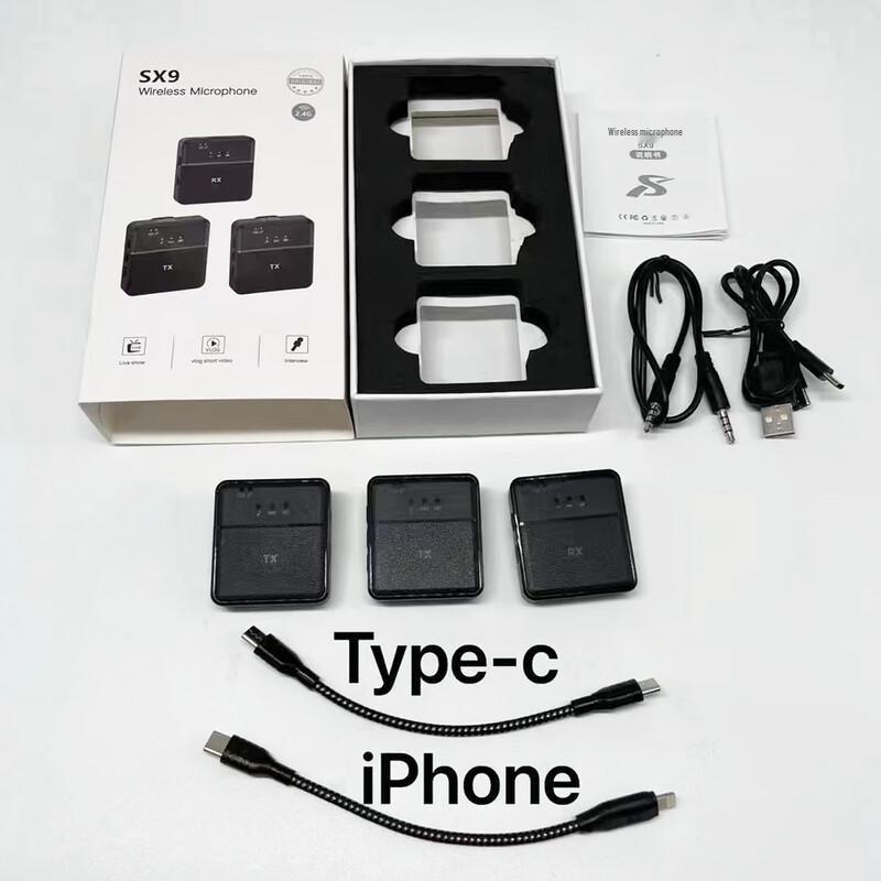 

Lilang SX9 Wireless Lavalier Microphone System