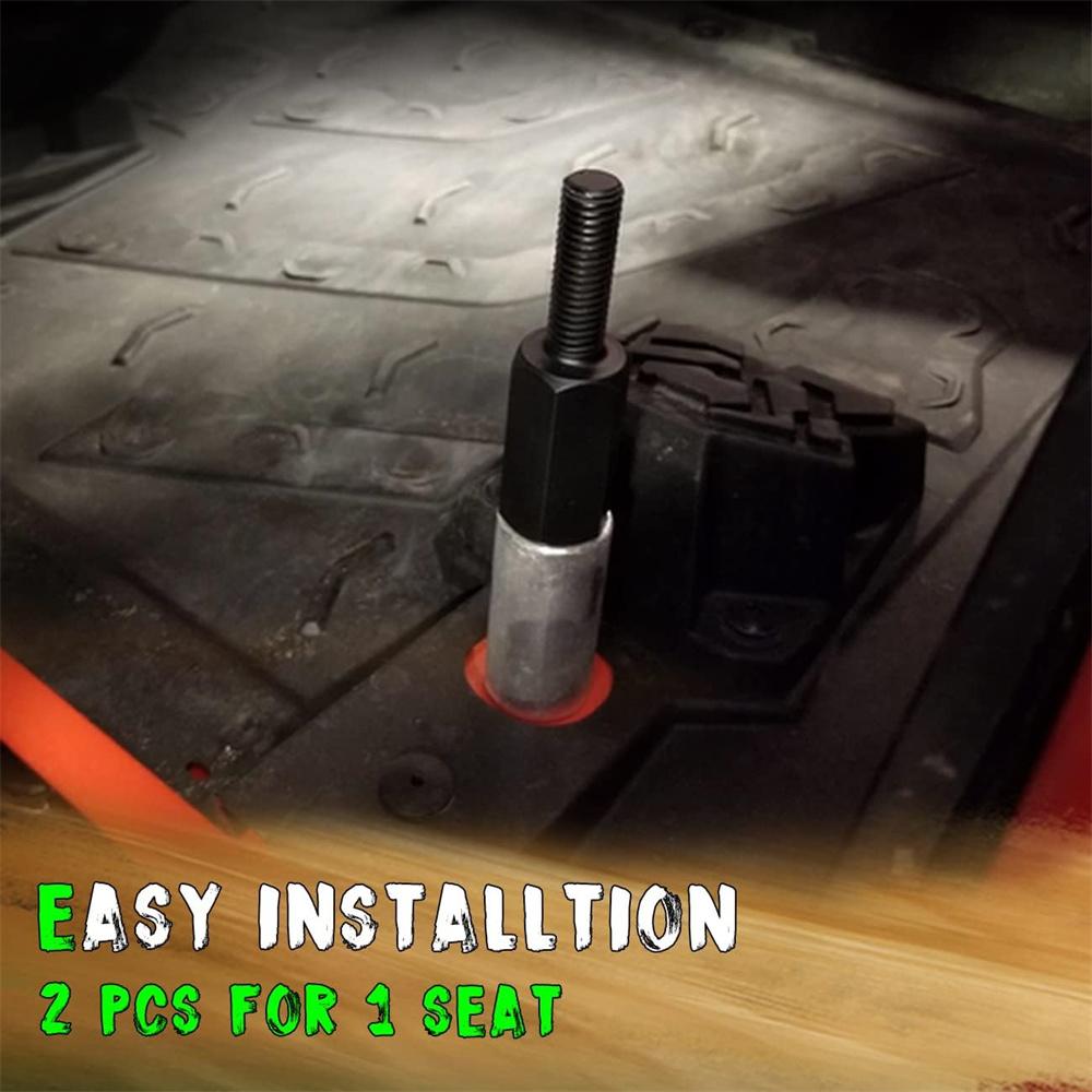 4Pcs Seat Riser Black Lift Up Utv Seat For Can-Am X3  Utv