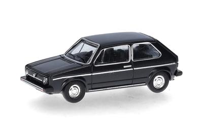 HERPA Αυτοκίνητα Φορτηγά Κλίμακα Volkswagen Golf I Μαύρο Φινίρισμα Μοντέλο & 1/120 HE066600-003