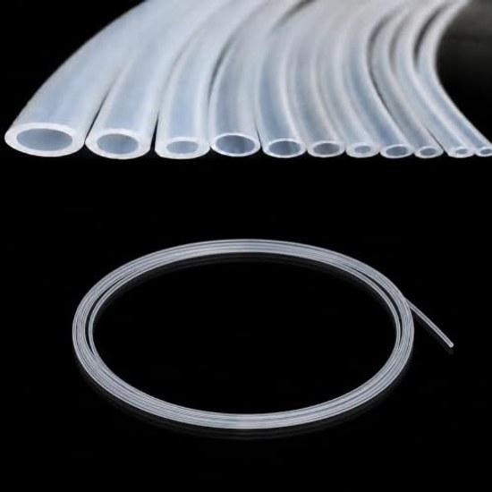 Silicone Tube Rubber Inner Diameter 0.5mm Outer 1mm Thickness 0.25mm Length 2m Heat-resistant Weather-resistant Model Piping Pipe Applications Easy Be